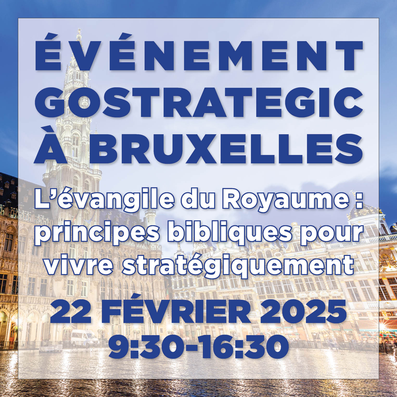 Événement GoStrategic à Bruxelles | 22 février 2025