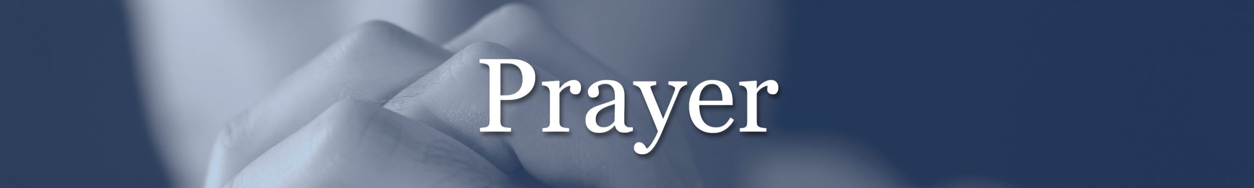 prayer list banner
