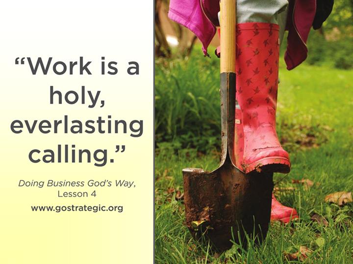 Our God Loves to Work
