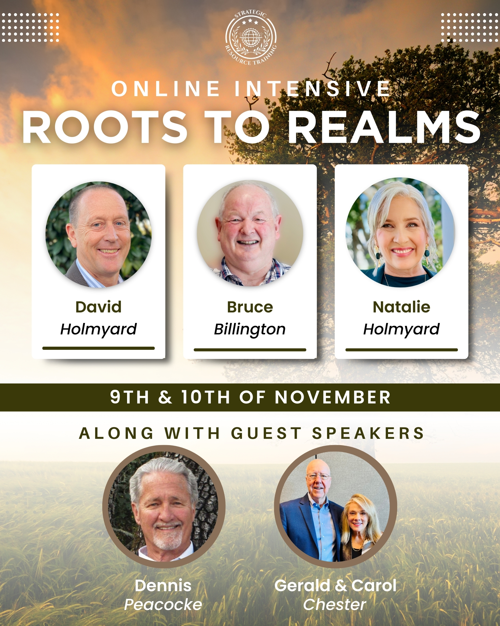 Strategic Resource Training Online Intensive | November 9-10, 2024